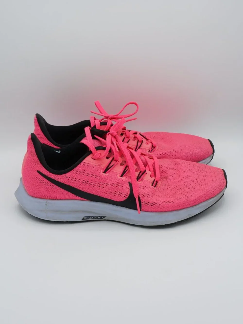 Nike Air Zoom Pegasus 36 Pink Blast Running Shoes Women's Size 9.5